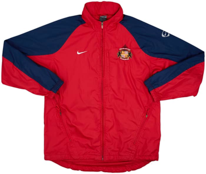 2003-04 Sunderland Nike Hooded Rain Jacket - 9/10 - (L)