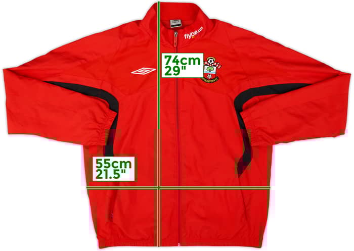 2009-10 Southampton Umbro Track Jacket - 9/10 - (L)
