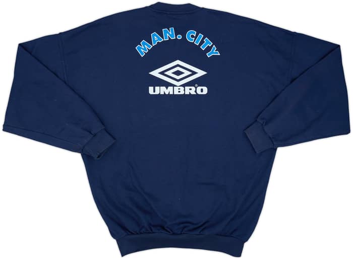 1993-94 Manchester City Umbro Sweat Top - 9/10 - (L)