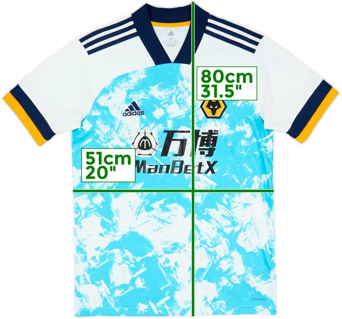 2020-21 Wolves Away Shirt - 7/10 - (M)