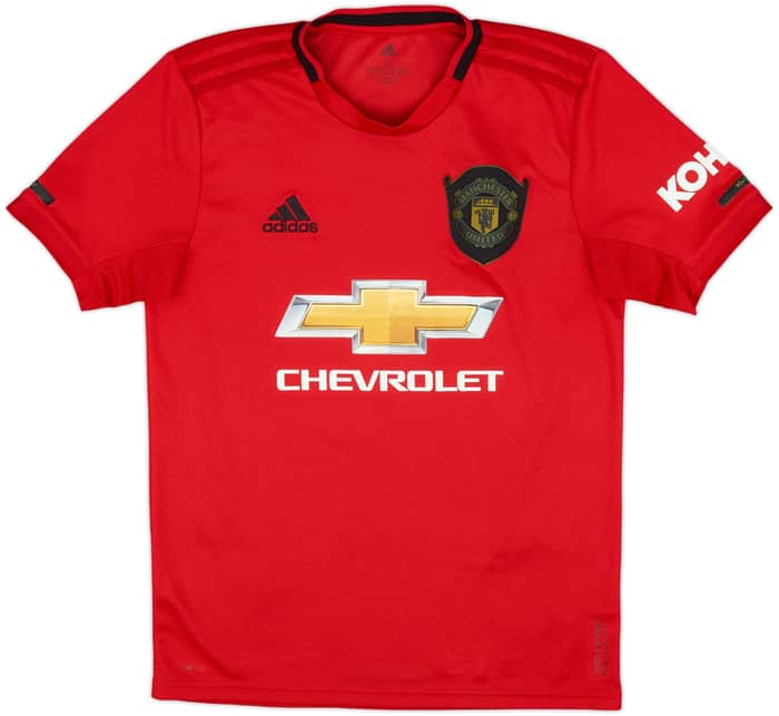 2019-20 Manchester United Home Shirt Pogba #6 - 9/10 - (S)