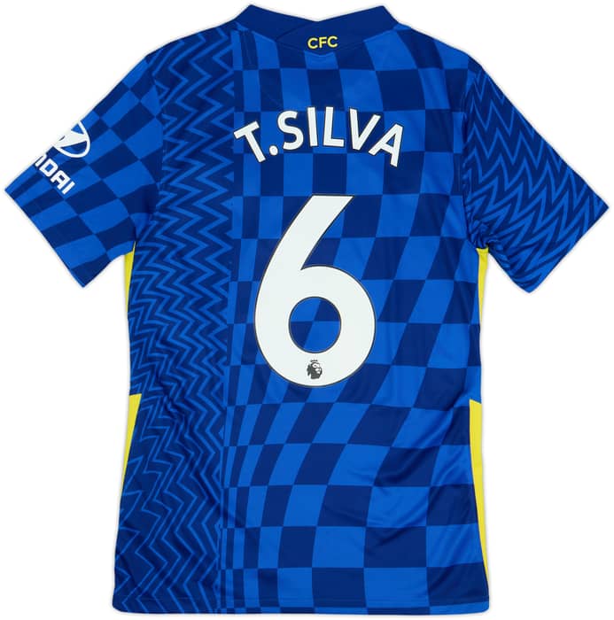 2021-22 Chelsea Local Camiseta T.Silva #6 - 10/10 - (S)