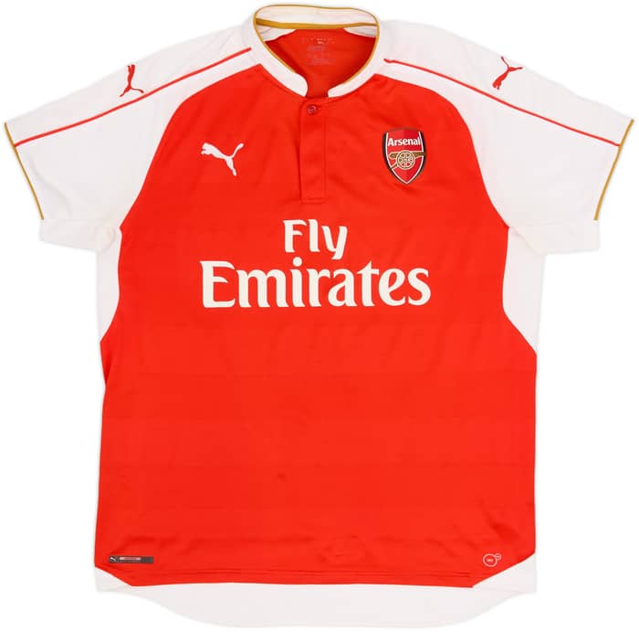 2015-16 Arsenal Home Shirt Ozil #11 - 7/10 - (XL)