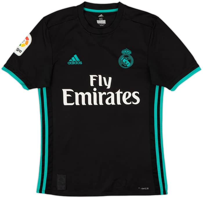 Camiseta de visitante del Real Madrid 2017-18 Ronaldo #7 - 8/10 - (XS)