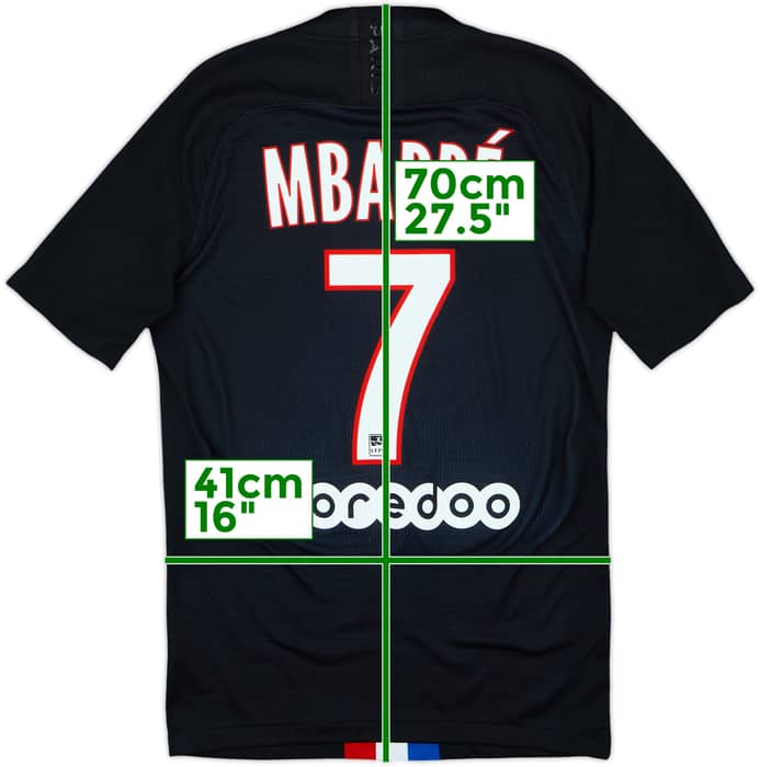 2019-20 Paris Saint-Germain Fourth Shirt Mbappe #7 - 8/10 - (XS)