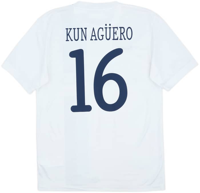 2013-14 Manchester City Third Shirt Kun Aguero #16 - 7/10 - (S)