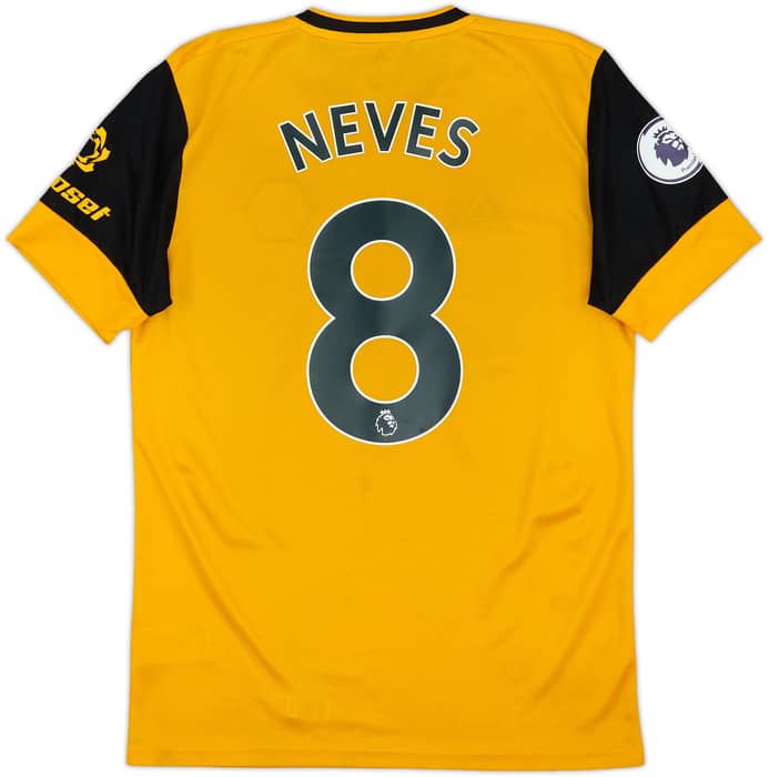 2020-21 Wolves Home Shirt Neves #8 - 6/10 - (S)