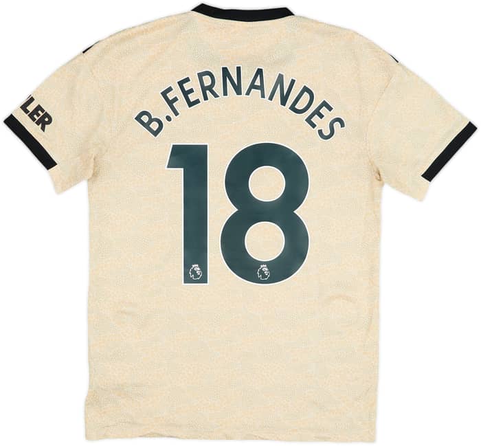 2019-20 Manchester United Camiseta de visitante B.Fernandes #18 - 6/10 - (S)
