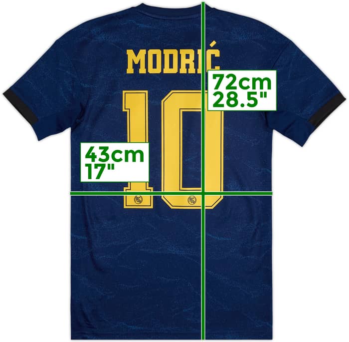 2019-20 Real Madrid Away Shirt Modric #10 - 10/10 - (XS)