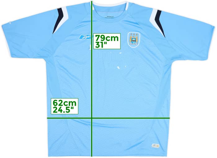 2004-05 Manchester City Home Shirt - 4/10 - (XL)
