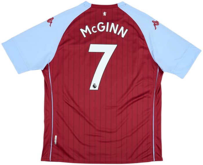 2020-21 Aston Villa Home Shirt McGinn #7 - 8/10 - (3XL)