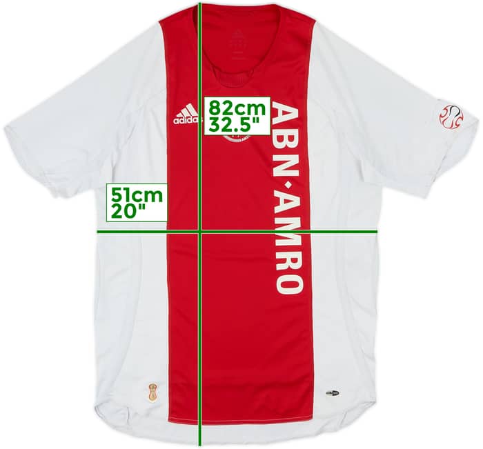 2006-07 Ajax Home Shirt - 5/10 - (M)