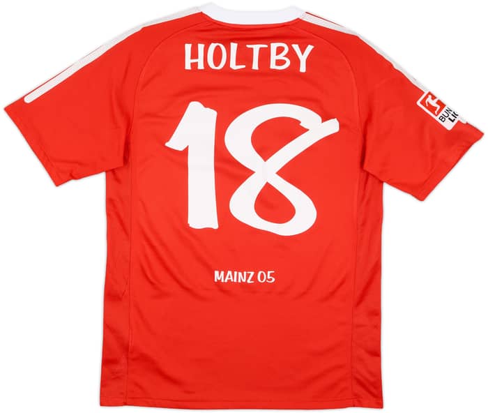 2010-11 FSV Mainz Home Shirt Holtby #18 - 8/10 - (S)