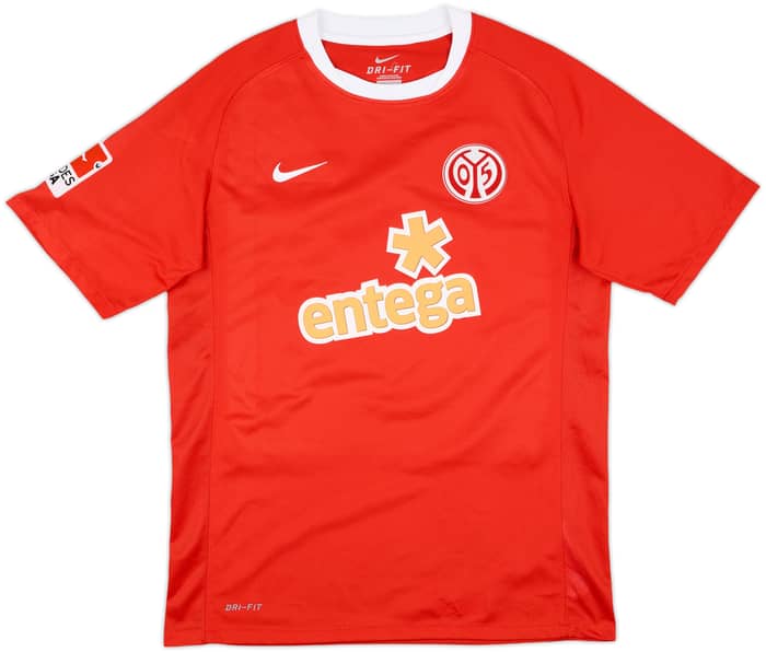 2010-11 FSV Mainz Home Shirt Holtby #18 - 8/10 - (S)