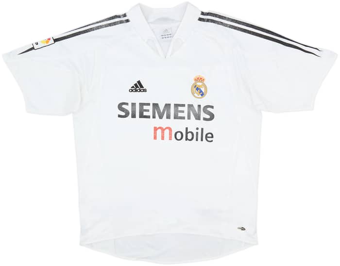 2004-05 Real Madrid Home Shirt - 5/10 - (M)