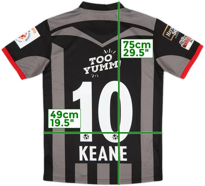 2017-18 ATK FC Away Shirt Keane #10 (L)