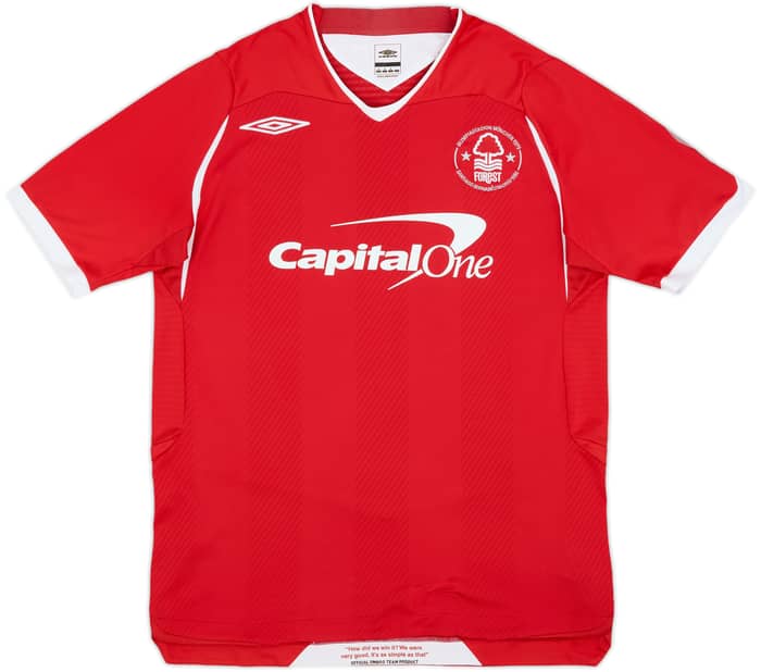 2008-09 Nottingham Forest Home Shirt Moussi #19 - 7/10 - (M)