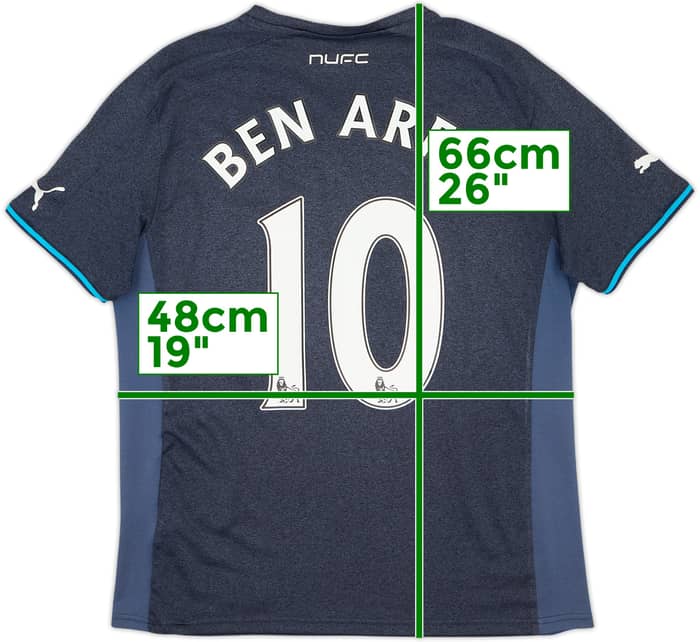 2013-14 Newcastle Away Shirt Ben Arfa #10 - 7/10 - (S)