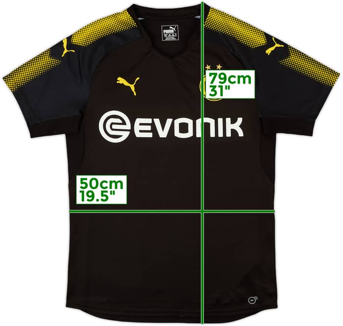 2017-18 Borussia Dortmund Away Shirt - 8/10 - (M)