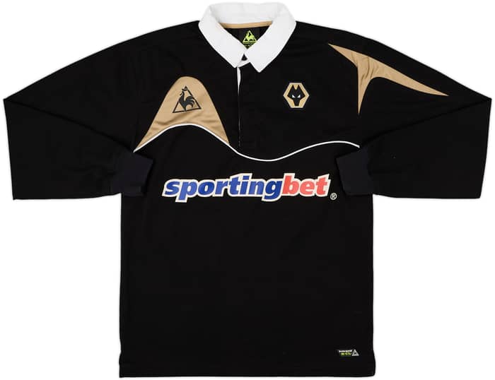 2009-10 Wolves Le Coq Sportif Polo L/S Shirt - 6/10 - (S)