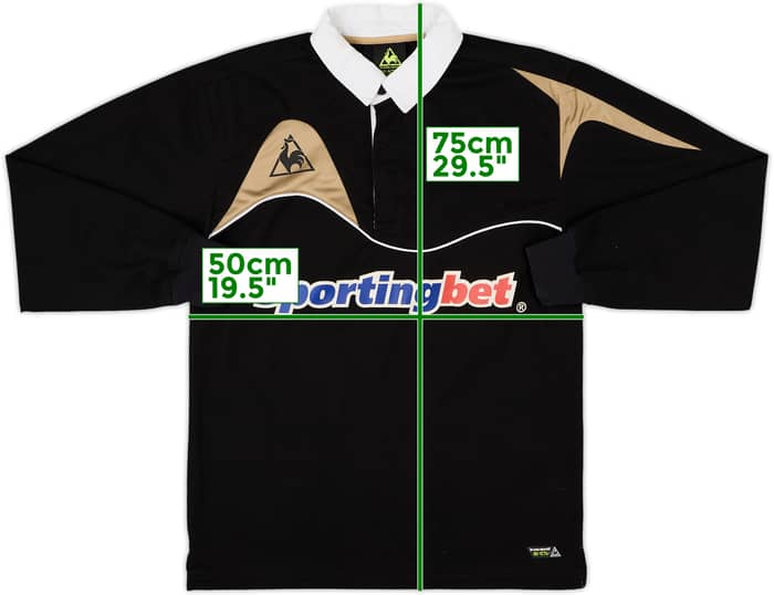 2009-10 Wolves Le Coq Sportif Polo L/S Shirt - 6/10 - (S)