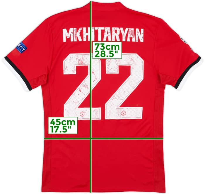 2017-18 Manchester United Home Shirt Mkhitaryan #22 - 4/10 - (S)
