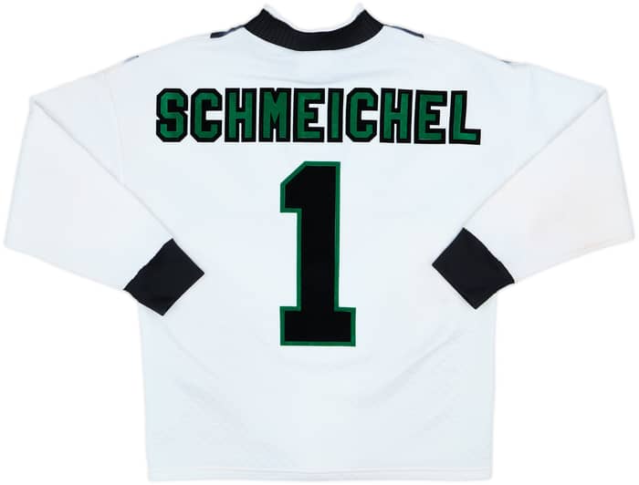 1996-97 Manchester United Camiseta de Portero Schmeichel #1 - 6/10 - (Y)