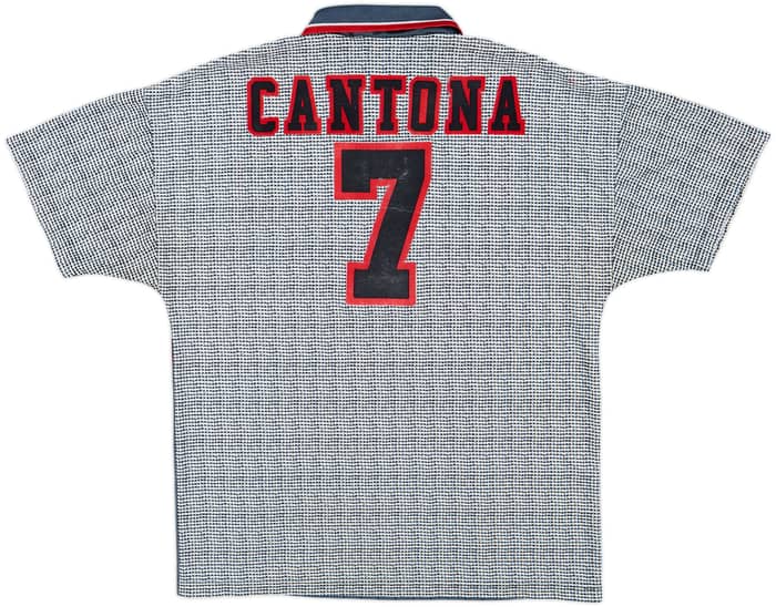 1995-96 Manchester United Away Shirt Cantona #7 - 6/10 - (M)