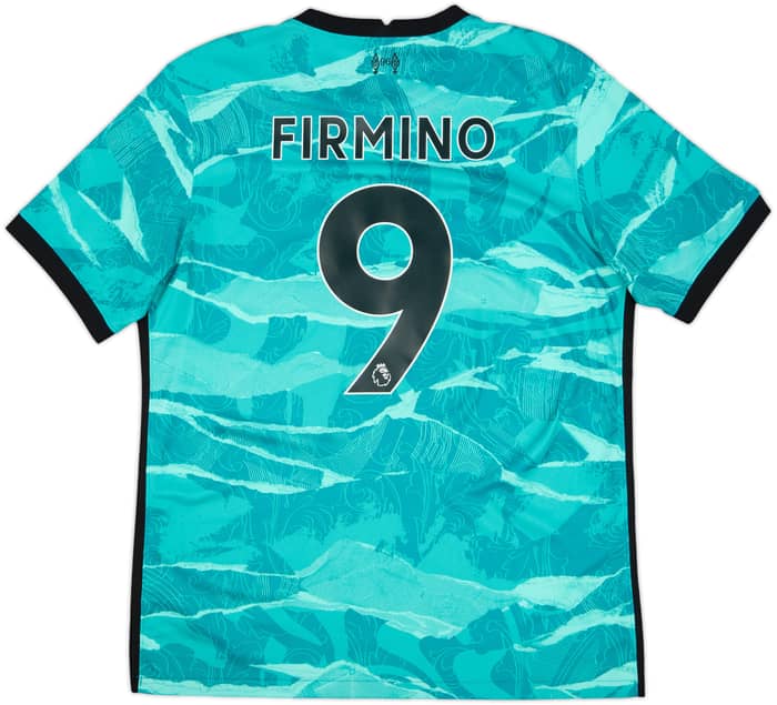2020-21 Liverpool Away Shirt Firmino #9 - 8/10 - (L)