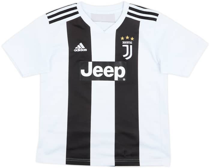 2018-19 Juventus Home Shirt Ronaldo #7 - 7/10 - (S.Boys)