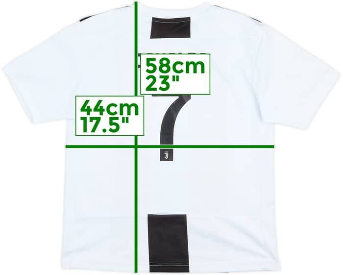 2018-19 Juventus Home Shirt Ronaldo #7 - 7/10 - (S.Boys)