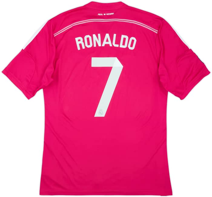 2014-15 Real Madrid Away Shirt Ronaldo #7 - 6/10 - (XL)
