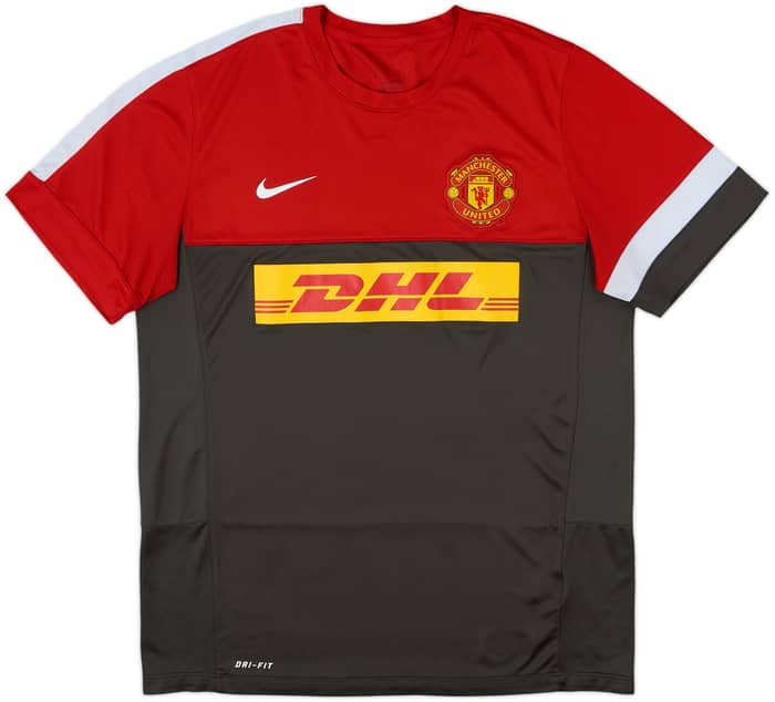 2012-13 Manchester United Nike Training Shirt - 8/10 - (L)