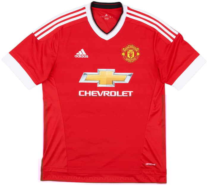 2015-16 Manchester United Home Shirt Shaw #23 - 8/10 - (M)