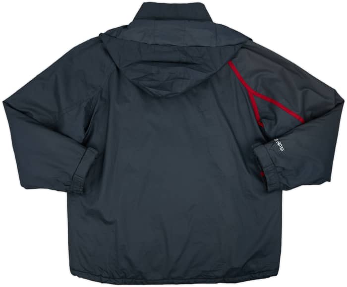 2004-05 Manchester United Nike Padded Bench Coat - 9/10 - (XXL)