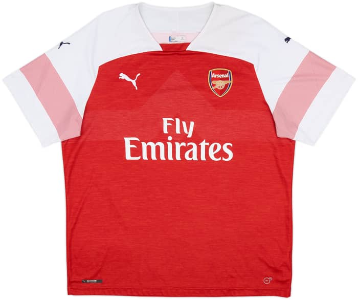 2018-19 Arsenal Home Shirt Saka #87 - 7/10 - (XXL)