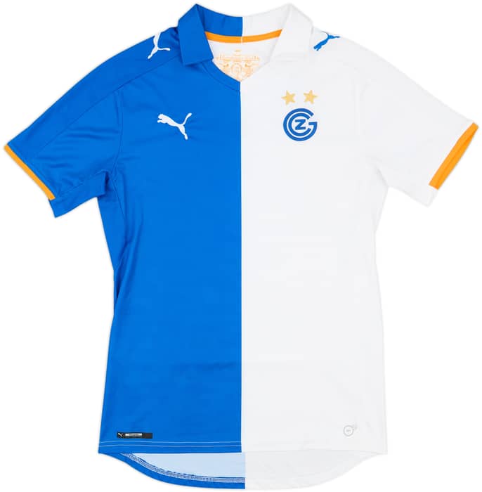 2016-17 Grasshopper Club Zurich Home Shirt - 7/10 - (S)