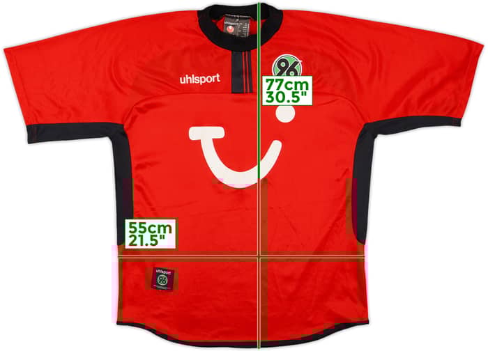 2002-03 Hannover 96 Home Shirt - 5/10 - (XL/XXL)