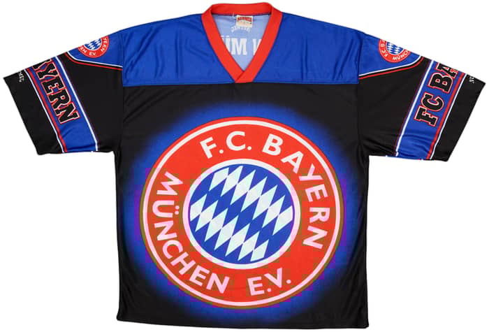 1990s Bayern Munich Nutmeg Graphic Shirt - 8/10 - (L)