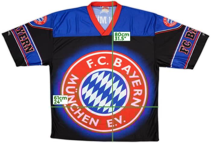 1990s Bayern Munich Nutmeg Graphic Shirt - 8/10 - (L)