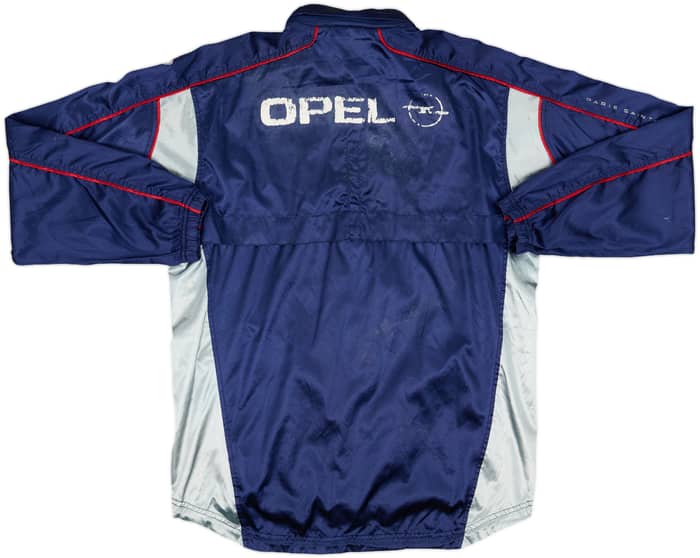 2001-02 Paris Saint-Germain Nike Hooded Track Jacket - 5/10 - (XL.Boys)