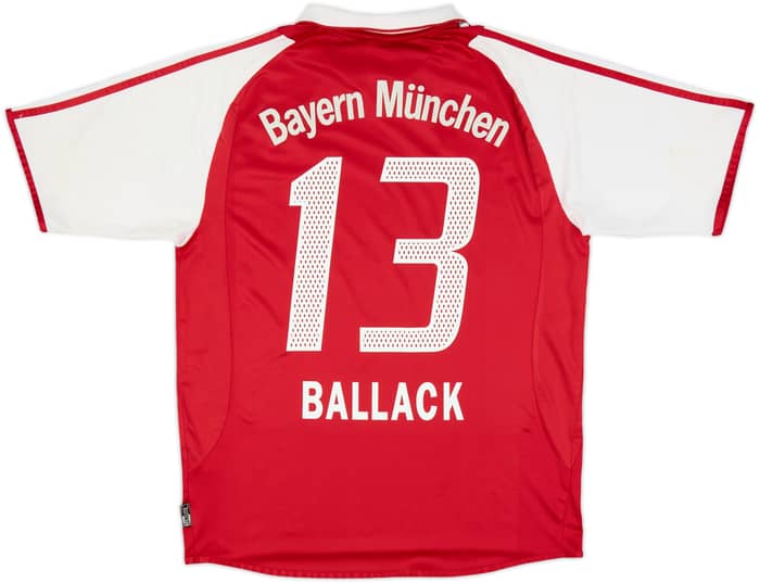 2003-04 Bayern Munich Home Shirt Ballack #13 - 5/10 - (M)