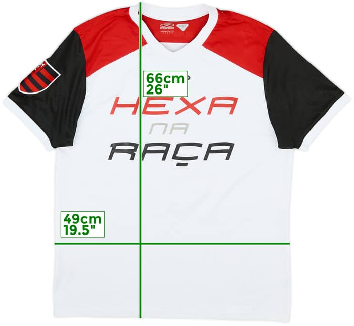 2009 Flamengo Olympikus Training Shirt #6 - 8/10 - (S)