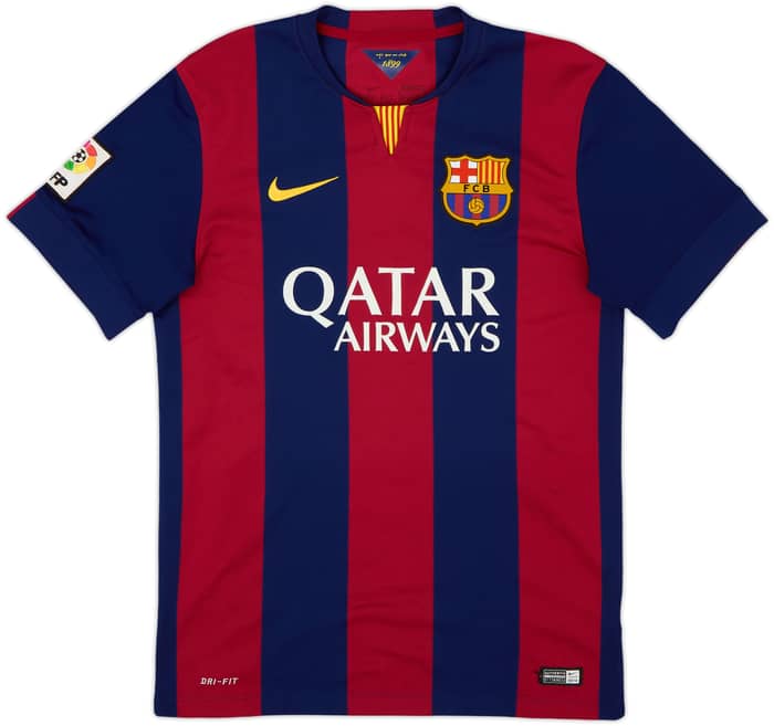 2014-15 Barcelona Home Shirt Messi #10 - 8/10 - (M)