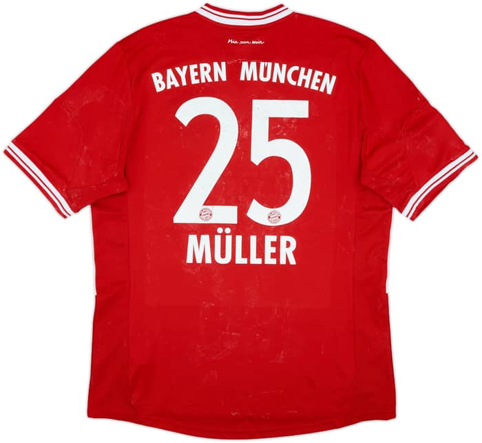 2013-14 Bayern Munich Home Shirt Muller #25 - 5/10 - (L)
