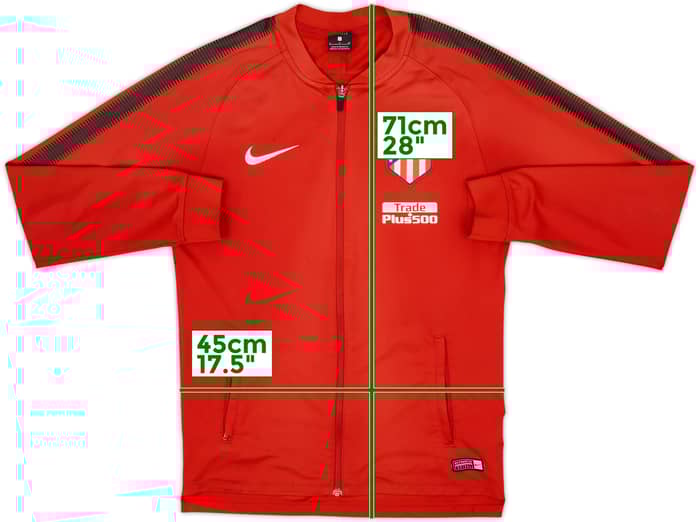 2017-18 Atletico Madrid Nike Track Jacket - 4/10 - (S)