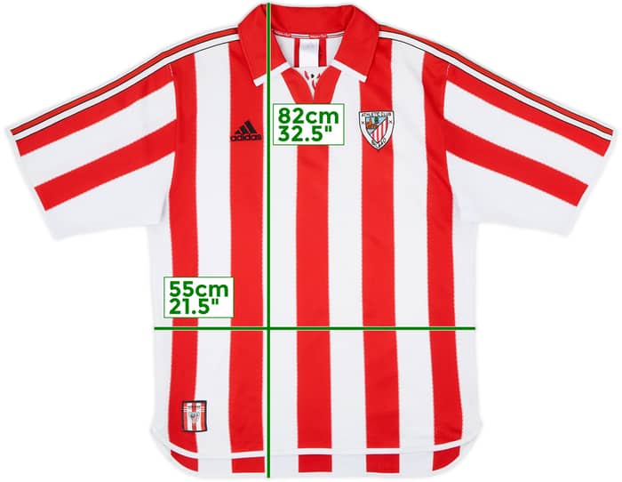 1999-01 Athletic Bilbao Home Shirt - 6/10 - (L)