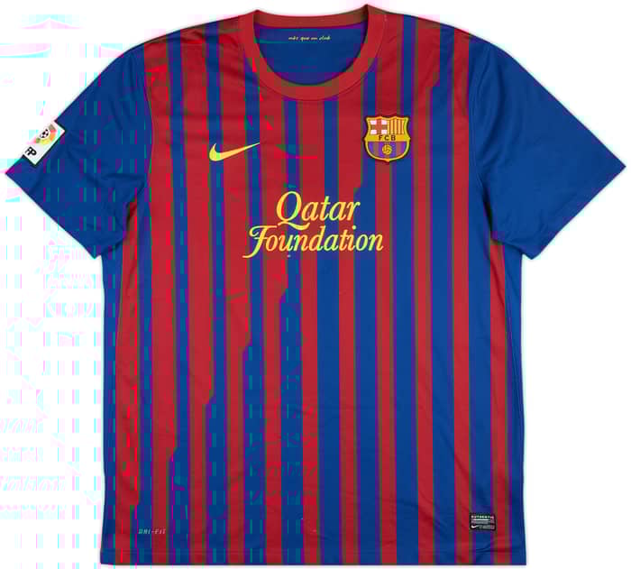 2011-12 Barcelona Home Shirt Messi #10 - 6/10 - (XL)