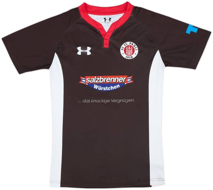 2016-17 St Pauli Under Armour 'Kids Club' Training Shirt - 7/10 - (S)