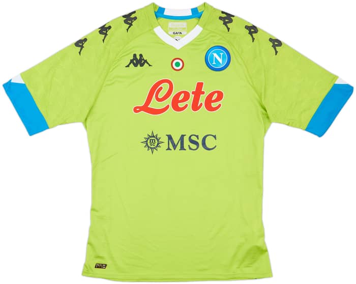 2020-21 Napoli Authentic GK S/S Shirt - 8/10 - (XXL)